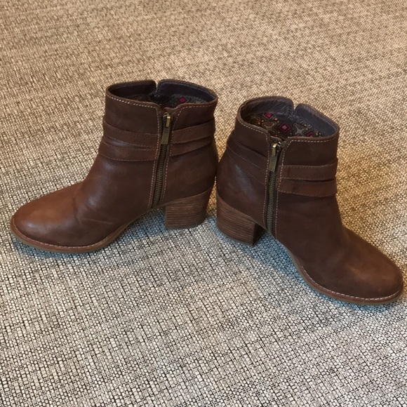 Sperry Topsiders Brown Leather Boots - Picture 5 of 5